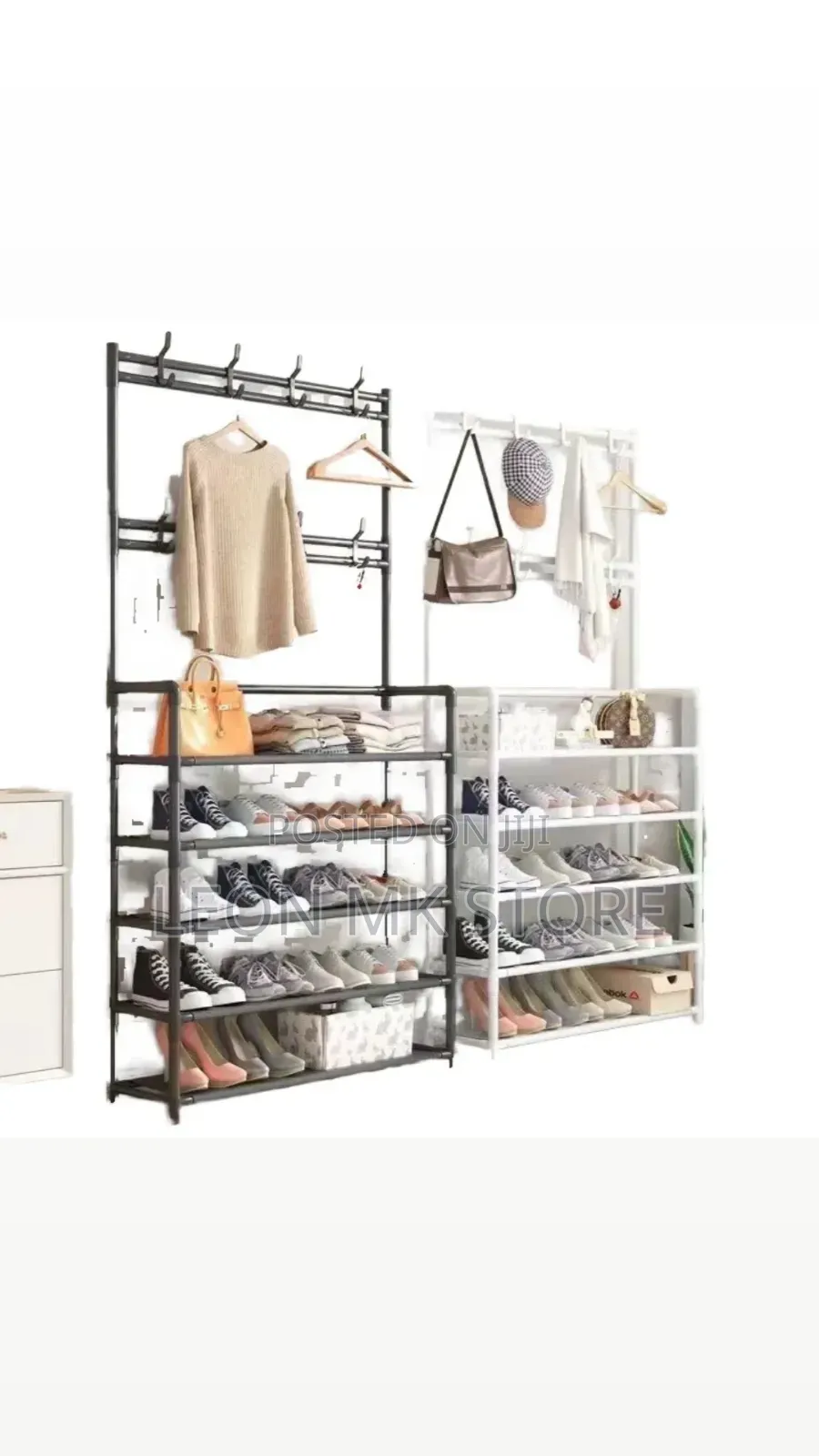Multifunctional Shoes Racks With Clothes