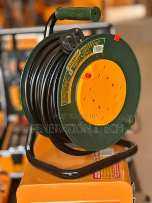 Extension Reel 25 Meters With 4 Socket Power Distribution- Heavy Duty