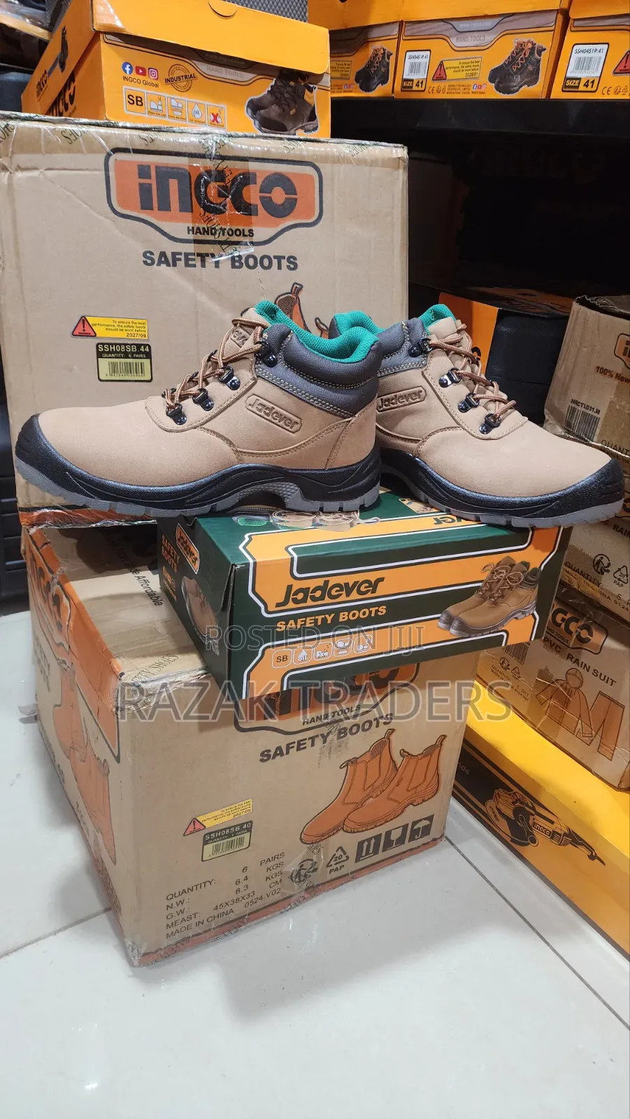 High Quality Jadever Safety Boots