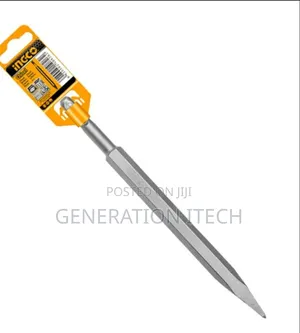 Ingco Pointed Plus Chisel SDS - 14mm for Rotary Hammer