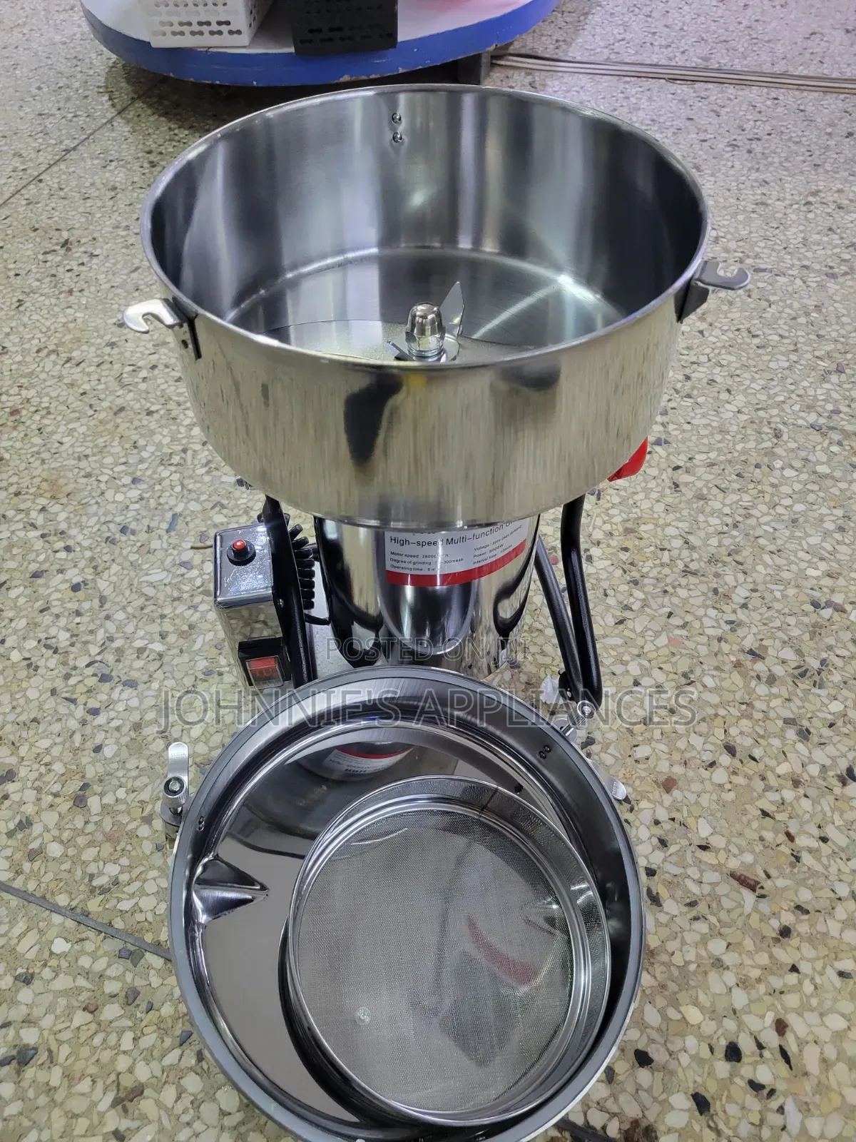 RRH-3000a High-Speed Stainless Steel Multi-Function Grinder – Heavy