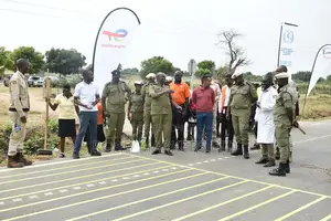 School Children Crossing Markings