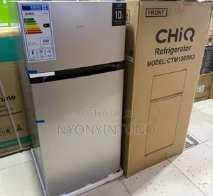 Chiq 150liters Double Door Refrigerator