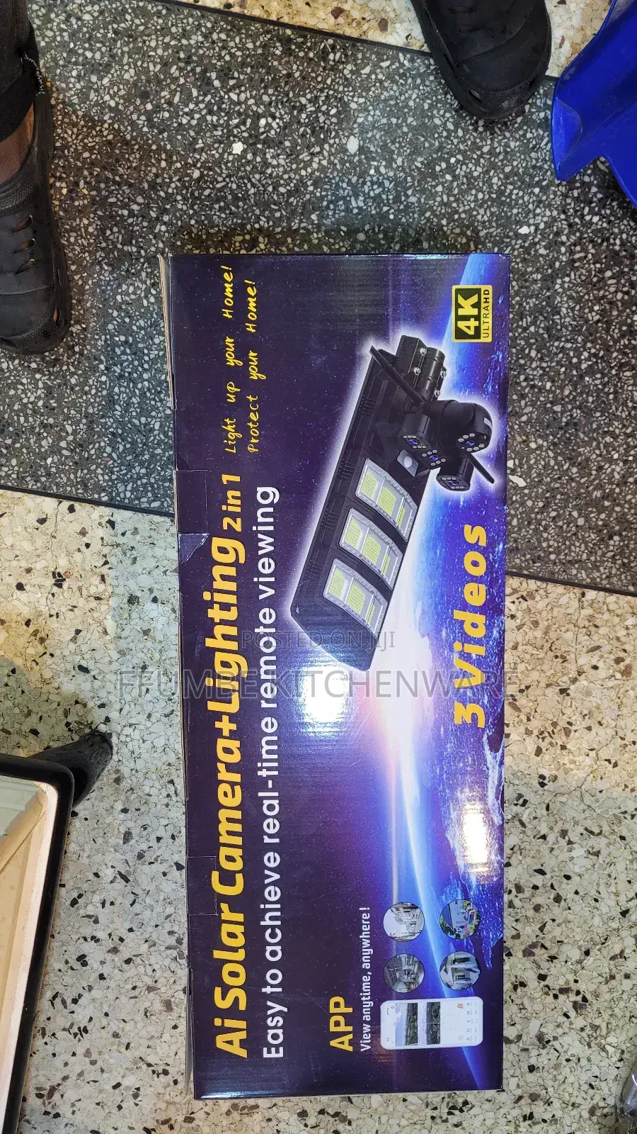 Solar Security Camera 2 in 1