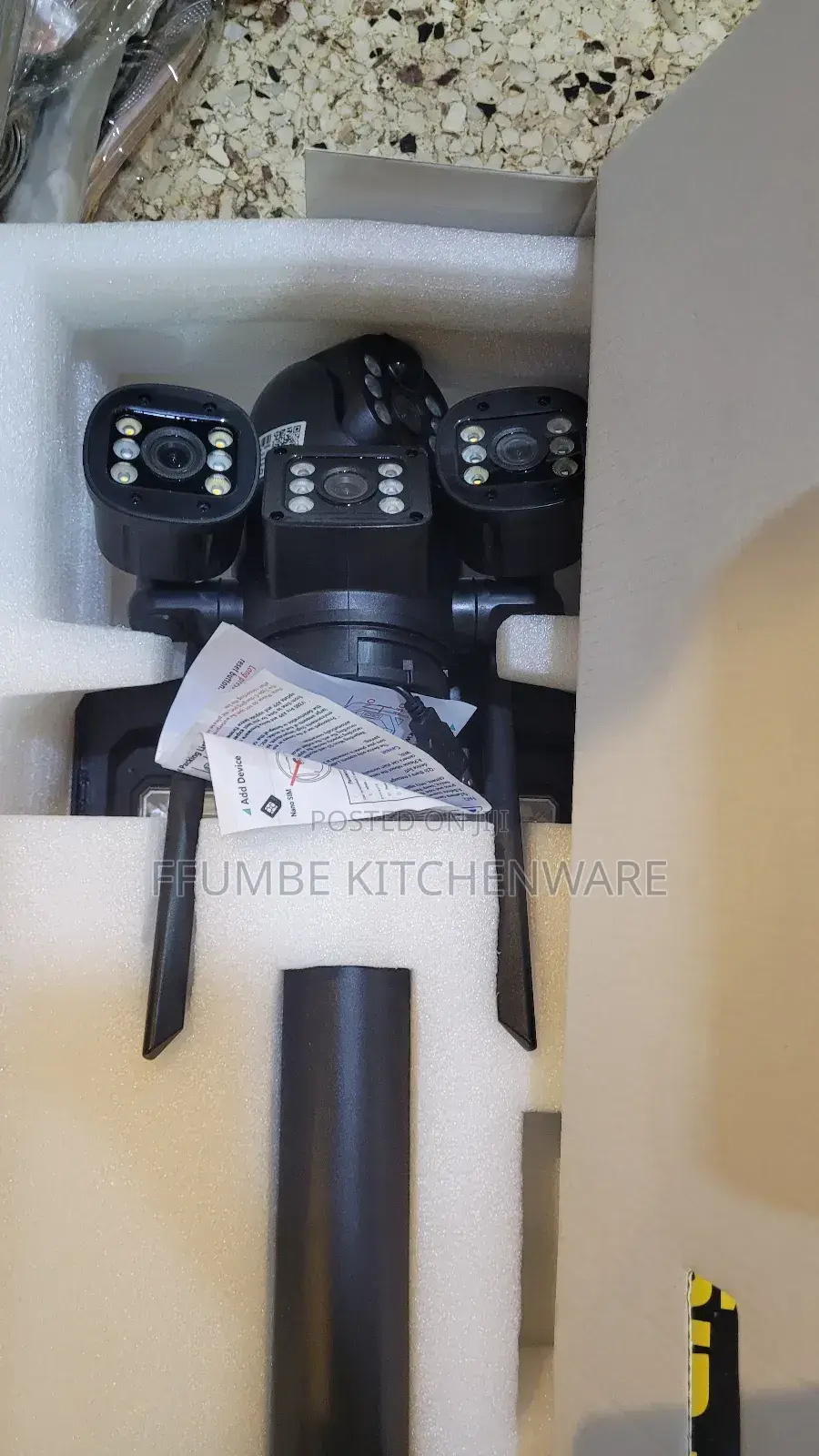 Solar Security Camera 2 in 1