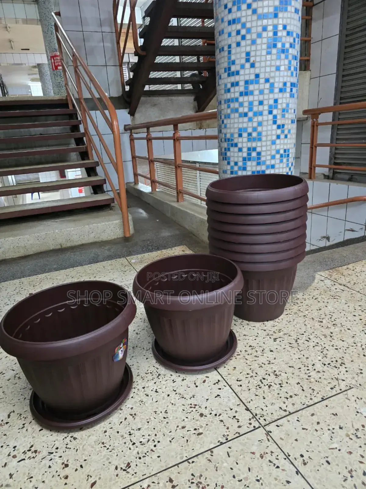 Ecomax Flower Pots Flower Pots Plastic