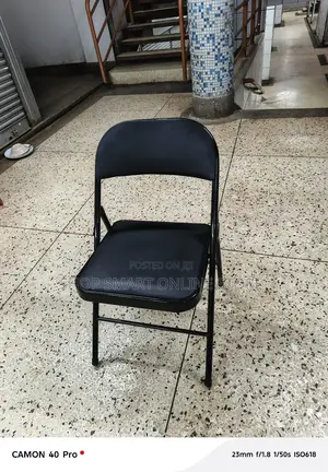 Folding Leather Reading Chair