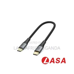 USB-C to USB-C Fast Charging Cable 0.25m Grey