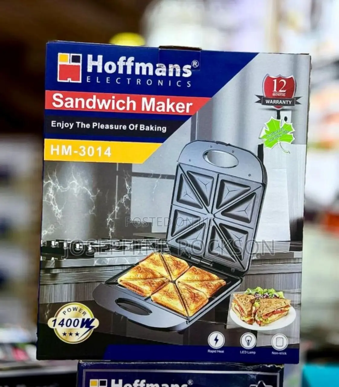 4 Layer Hoffman Sandwich Maker