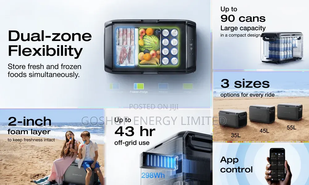 Portable Fridge Ecoflow Glacier Classic 35l