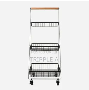 3 Tier Multipurpose Rolling Storage Trolley
