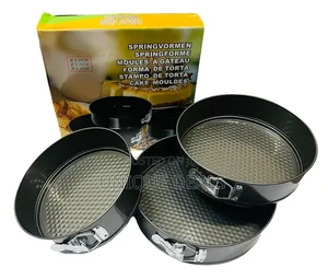 3pcs Round Baking Molds