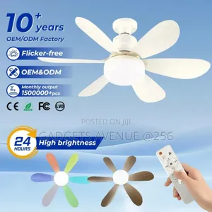 Ceiling Fan With Led Light Remote Control
