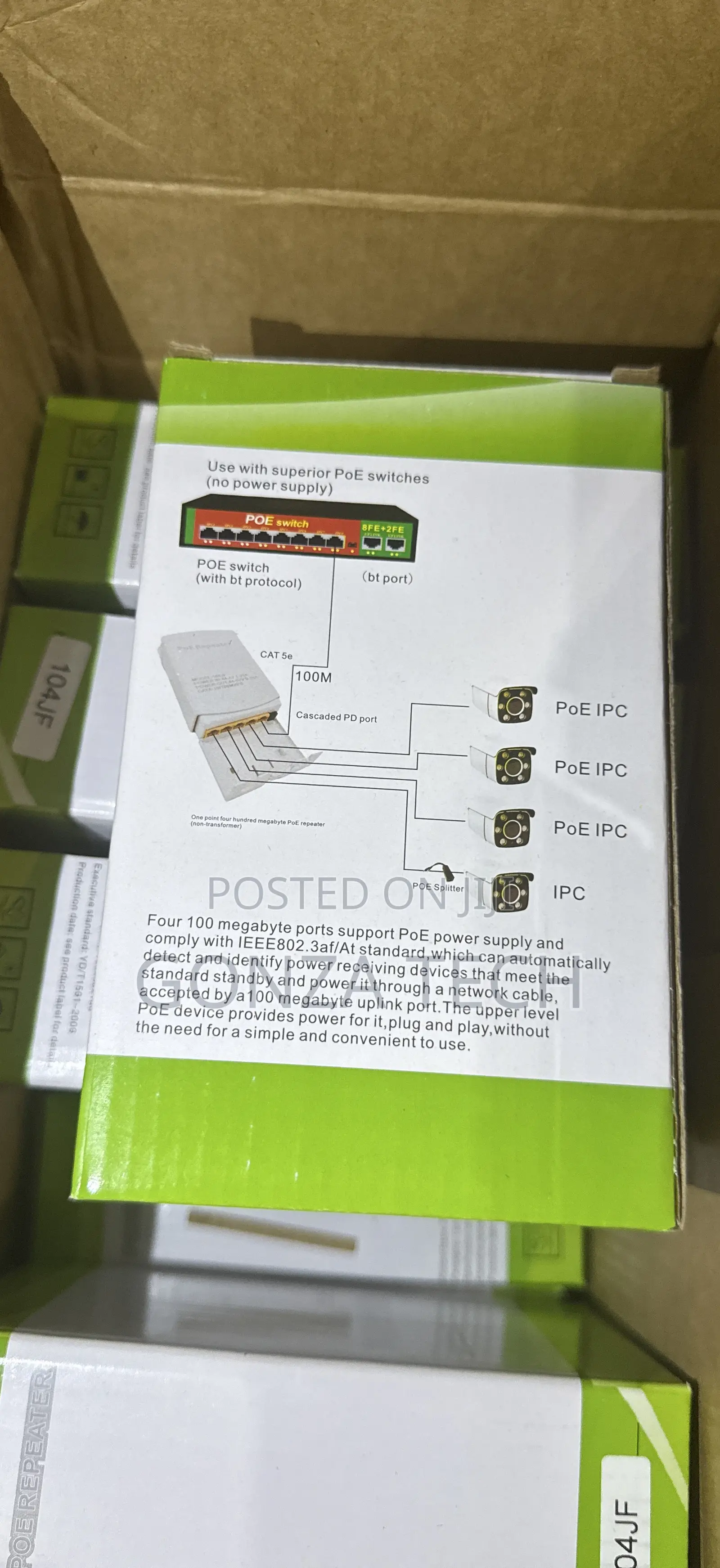 Poe Repeater 4-Port