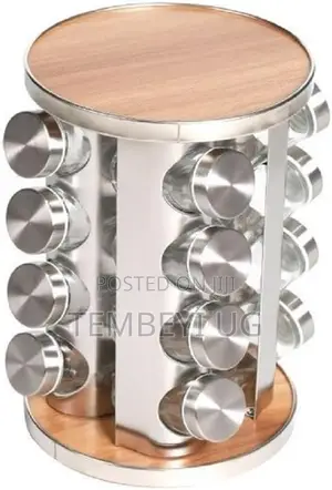 16 Jar Rotating Spice Rack