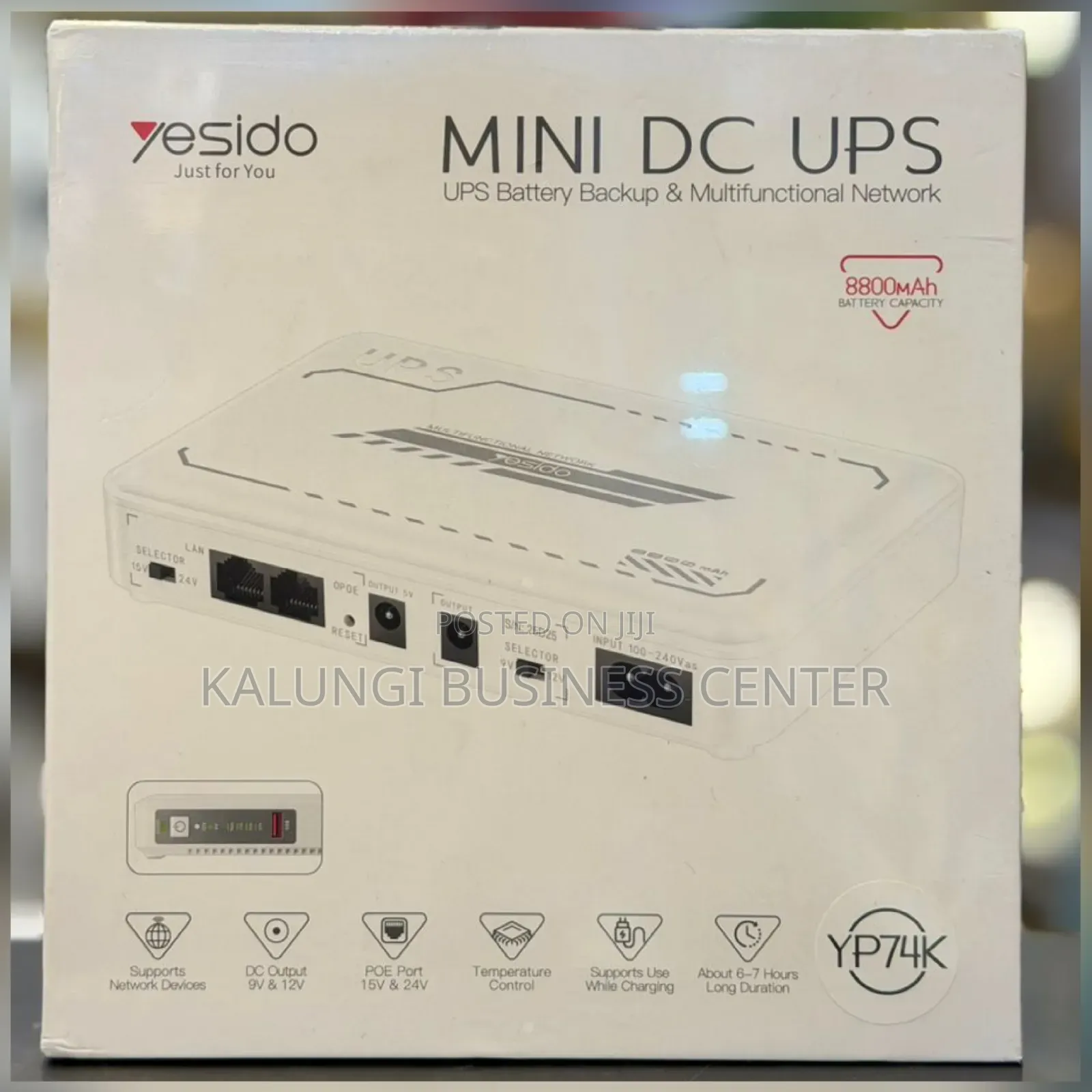 Yesido Mini Dc Ups Battery Backup System
