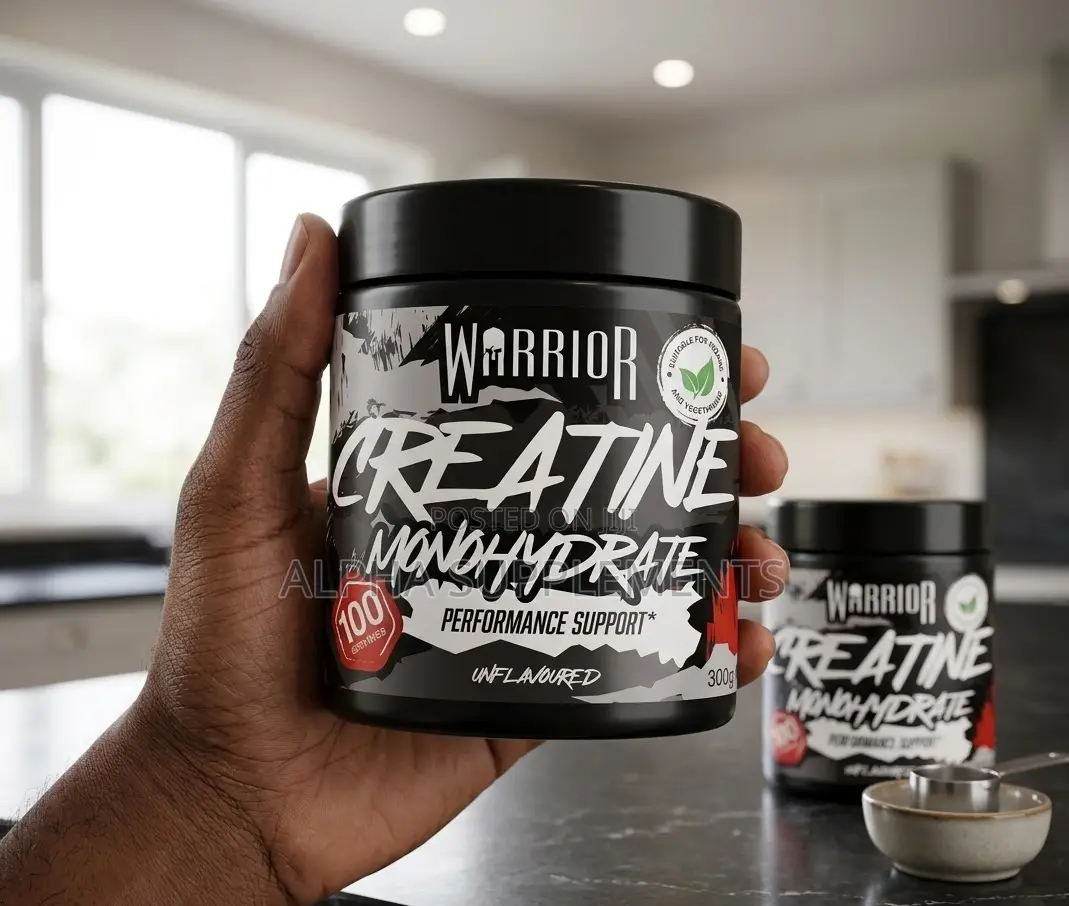 Warrior Creatine Monohydrate Powder - 100 Servings - 300g
