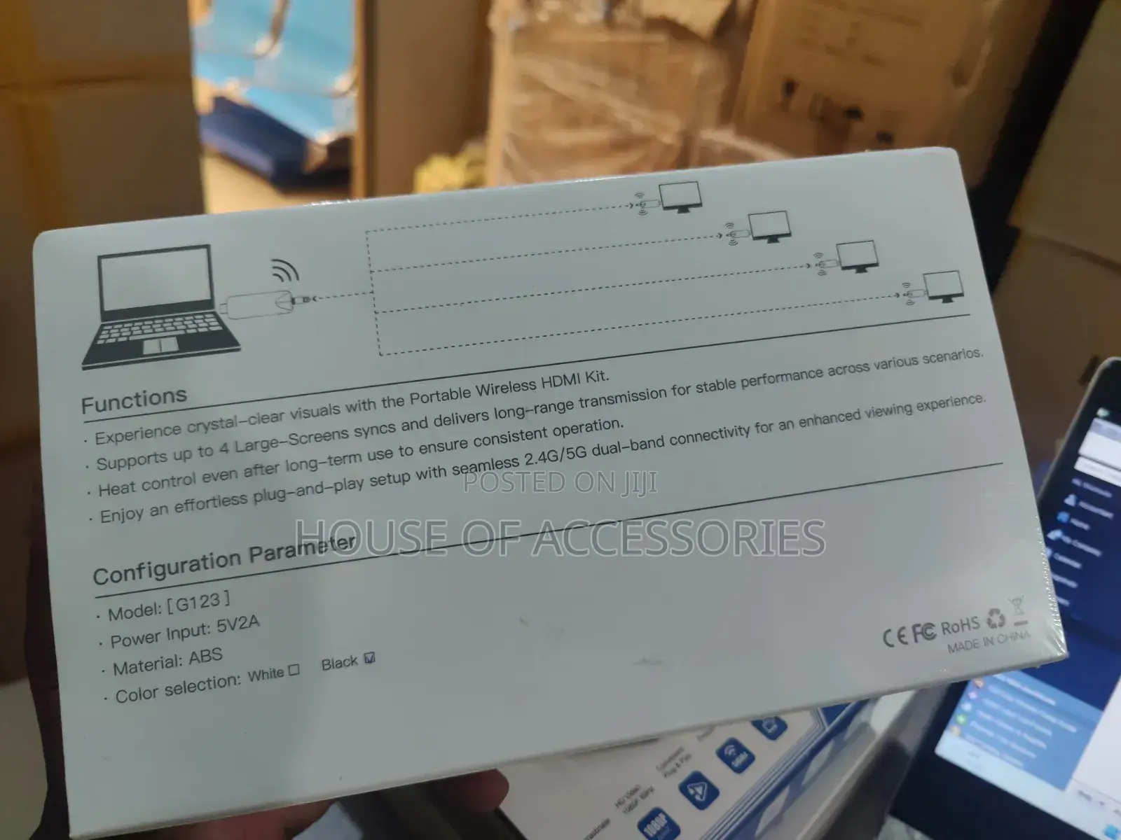 Hdmi Wireless Transmitter 4 in 1