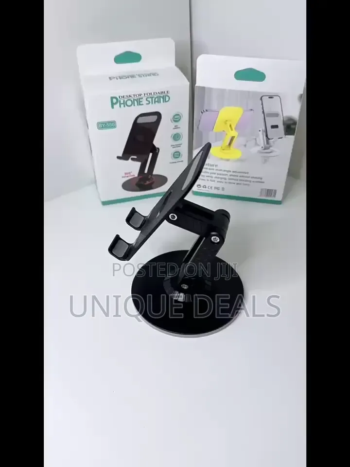 Multi-Angle Adjustable Foldable Cell Phone Stand