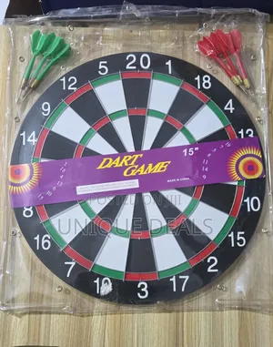 Dart Board / Shooting Game With Arrow (Medium) - 6 Arrows