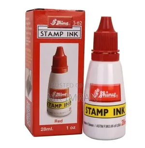 Shiny S-62 Red Stamp Ink
