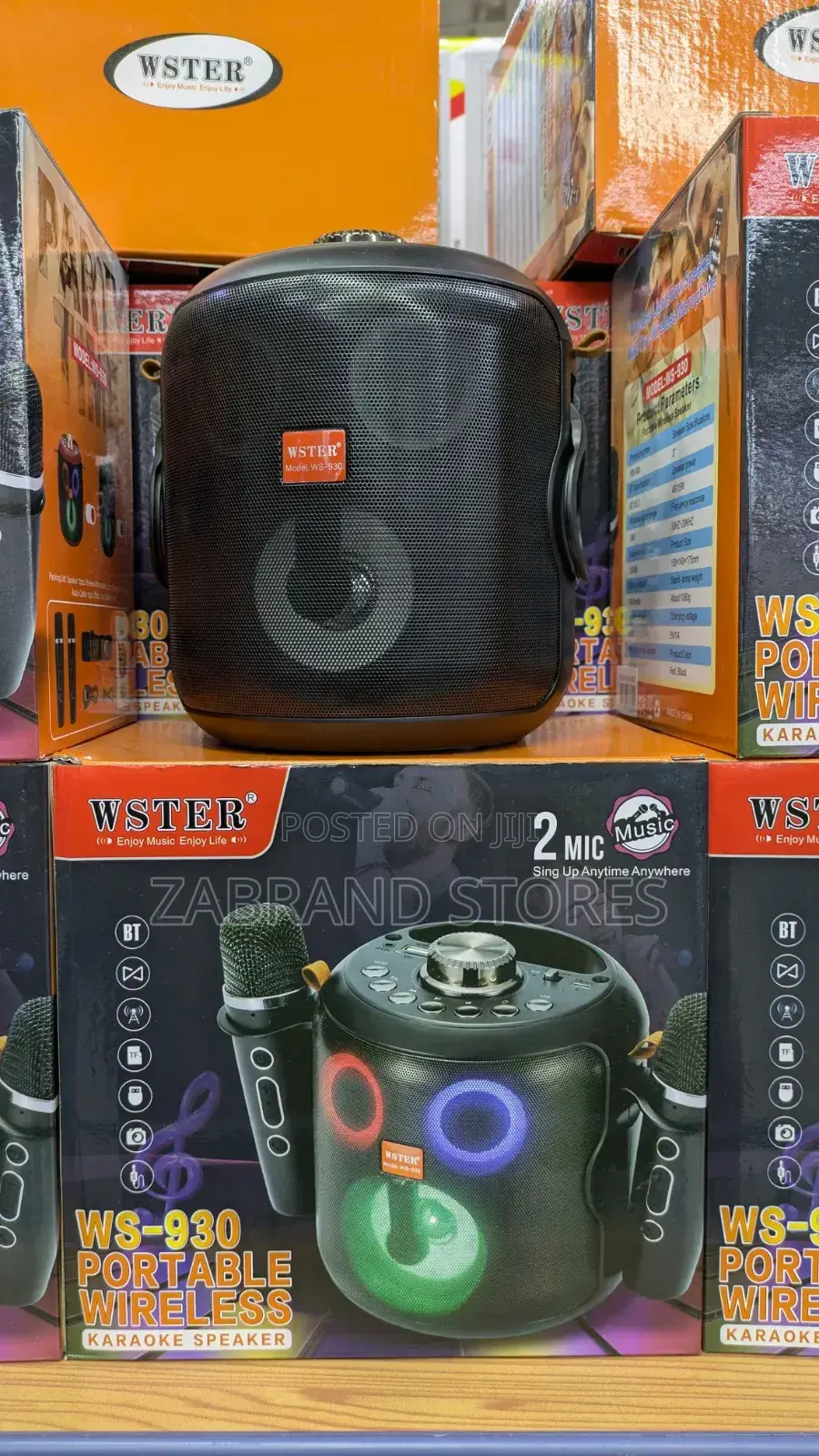 Portable Wireless Bluetooth Speaker 2 Mics