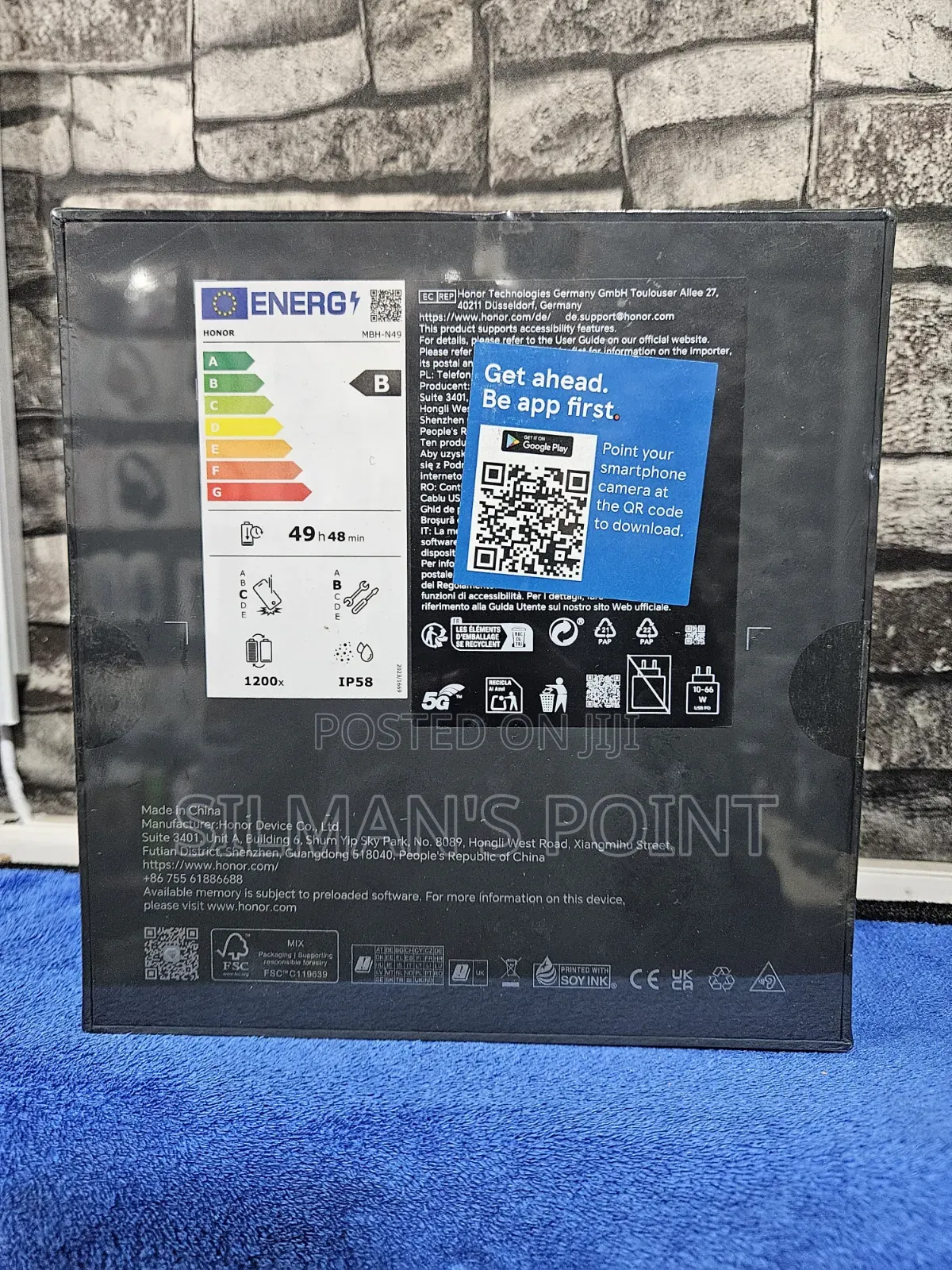 New Honor Magic V5 512 GB Black