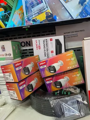 4 Channel Kyomulite Dahua CCTV Camera Full Kit
