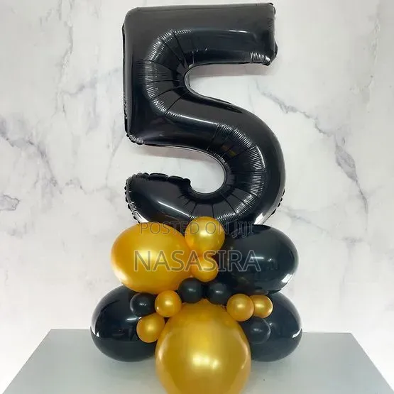 Foil Number Balloons