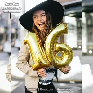 Foil Number Balloons