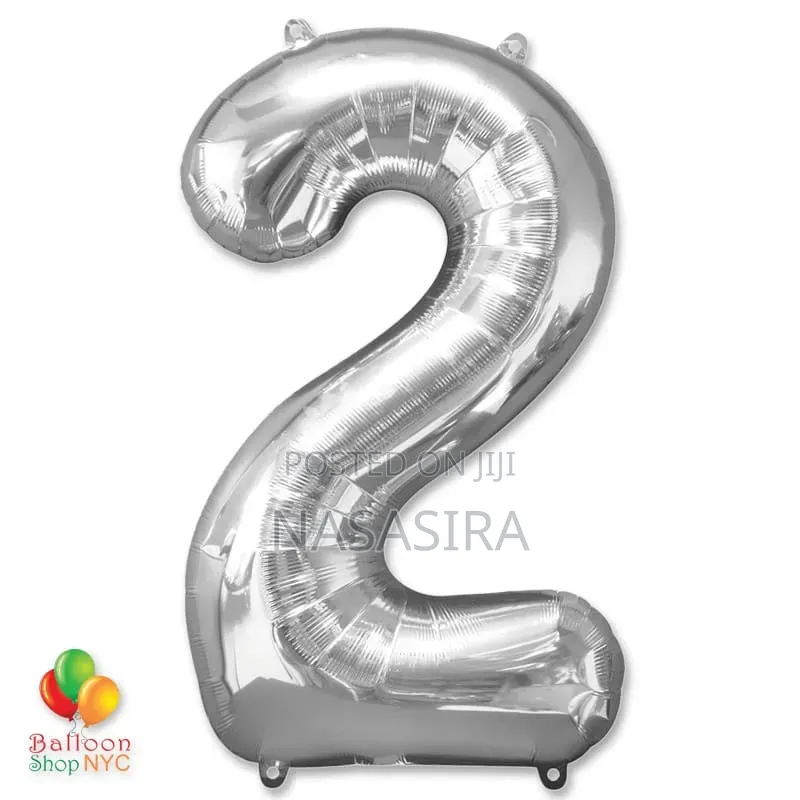 Foil Number Balloons