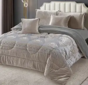 Smooth Velvet Bedcover 6 Pieces