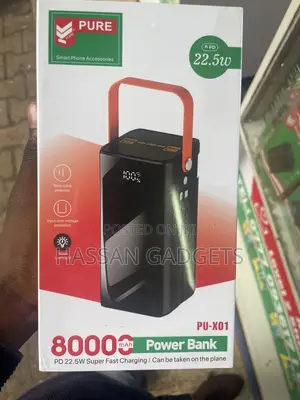 Power Bank, 80000mah High-Capacity Battery Charger, 65w in/Out Usb-C