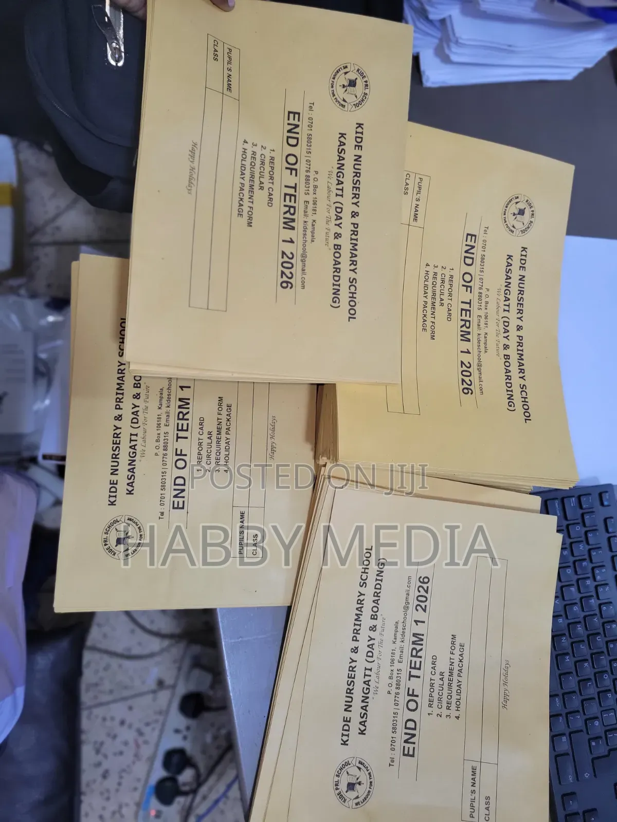 Customized Envelopes.