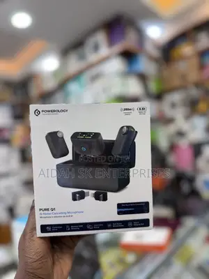 Powerology Pure Q1 Microphone With Ai Noise Cancelling