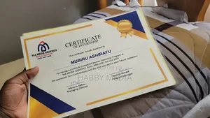 Certificate, and Photo Boads