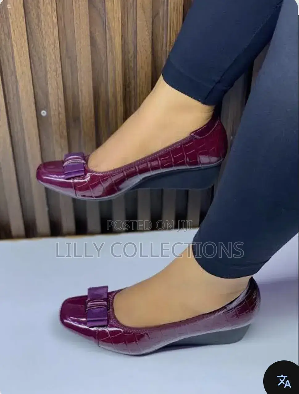 Three Show Wadge Shoes