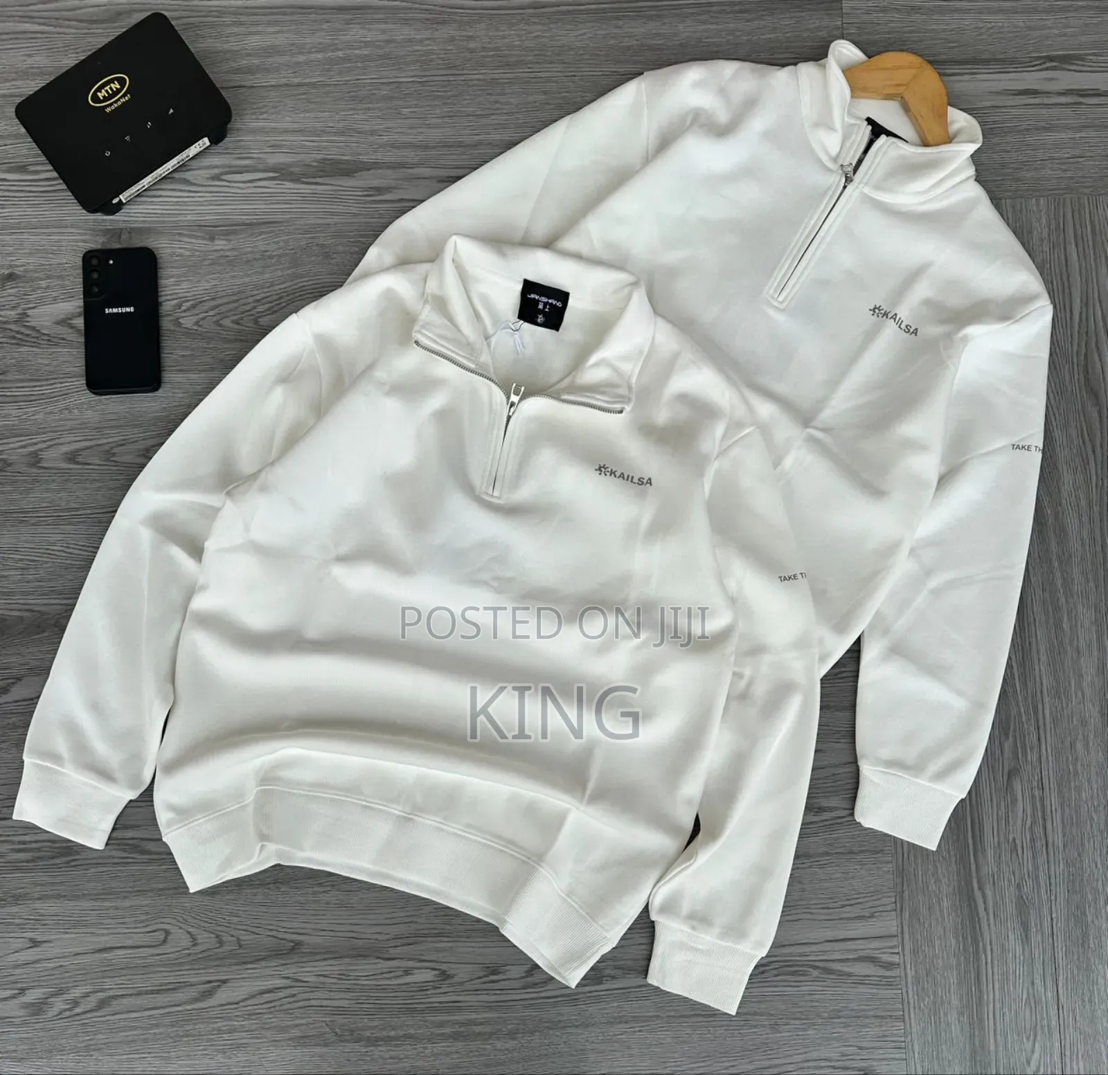 Breeze Stage Quarter Zip Sweater