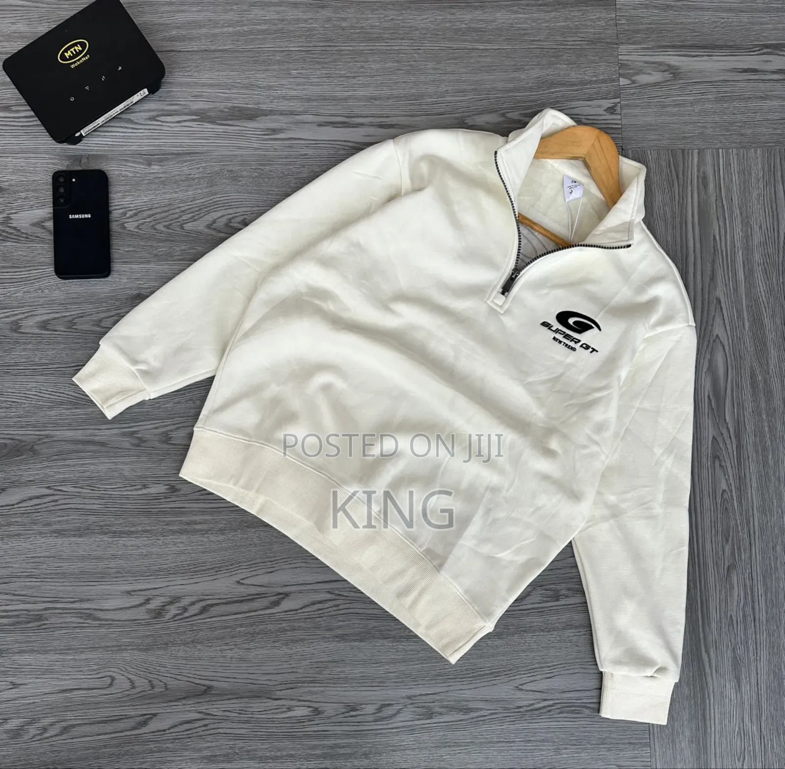 Breeze Stage Quarter Zip Sweater