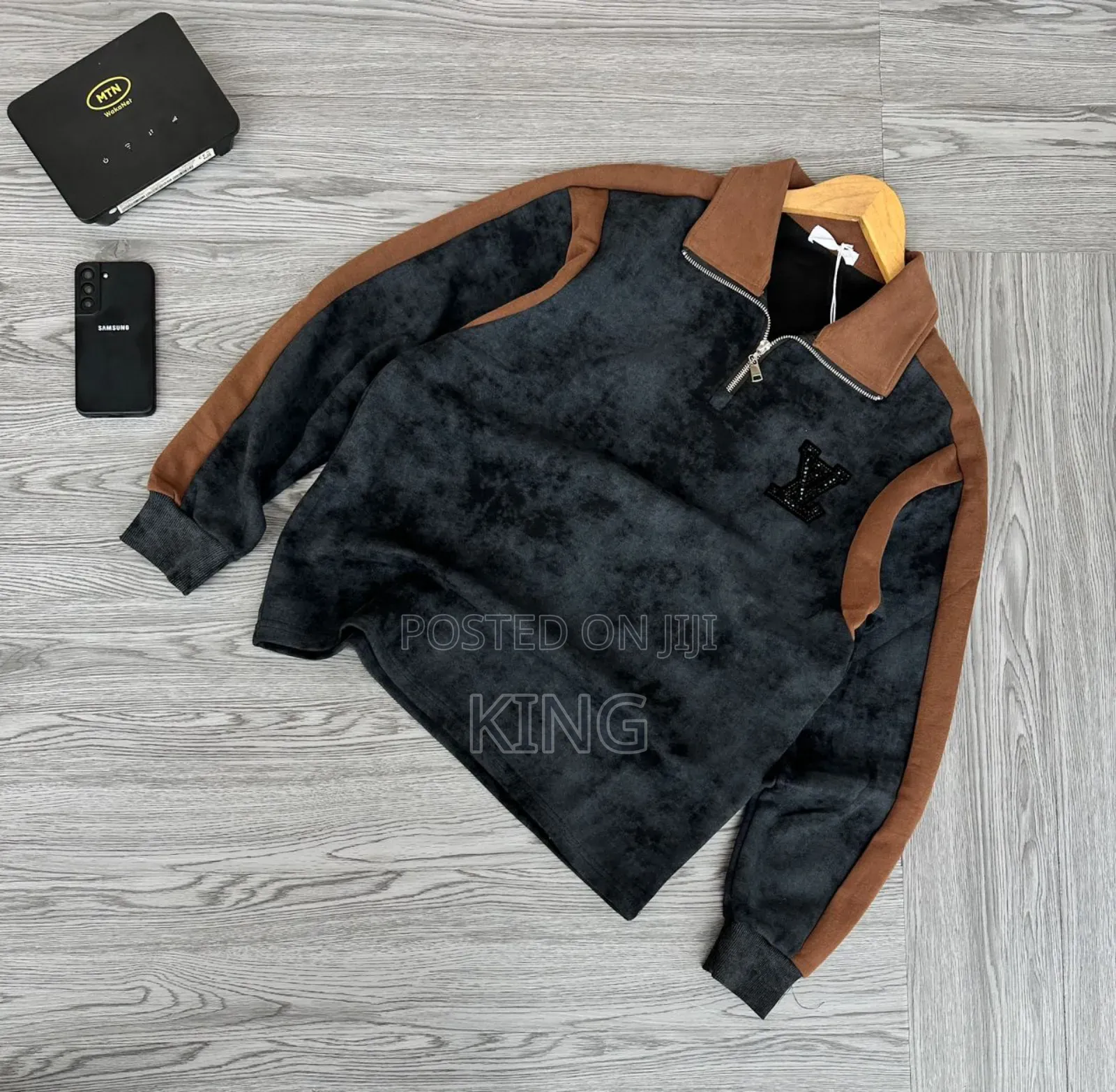 Breeze Stage Quarter Zip Sweater