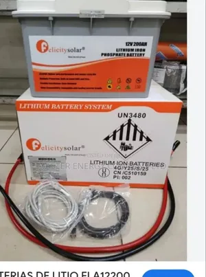 2.56kwh 200ah 12v Lithium Ion Battery Original