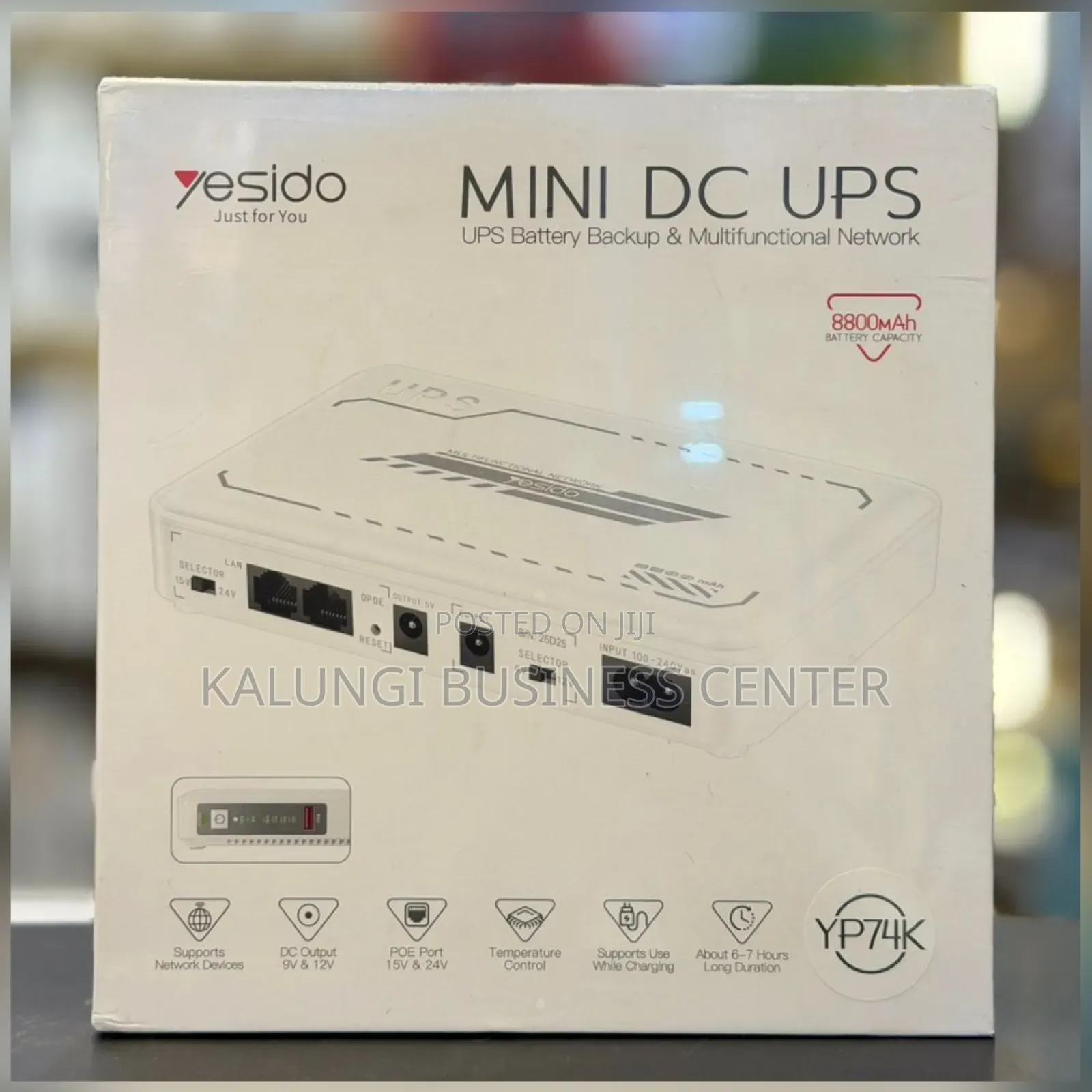 Yesido Mini Dc Ups Battery Backup System