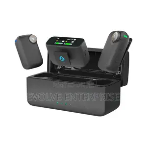 Powerology Pure Q1 Ai Noise-Cancelling Wireless Microphone – Black