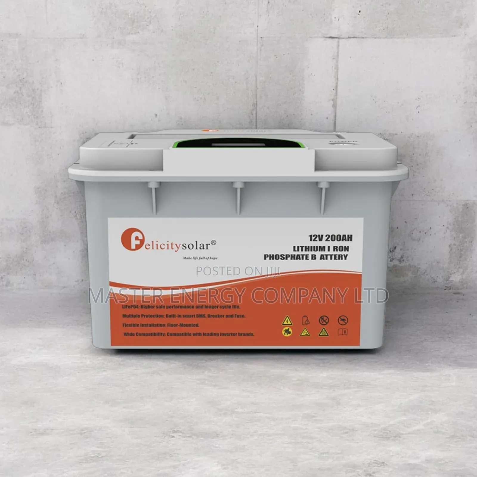 2.56kwh Lithium Ion Battery BZBB
