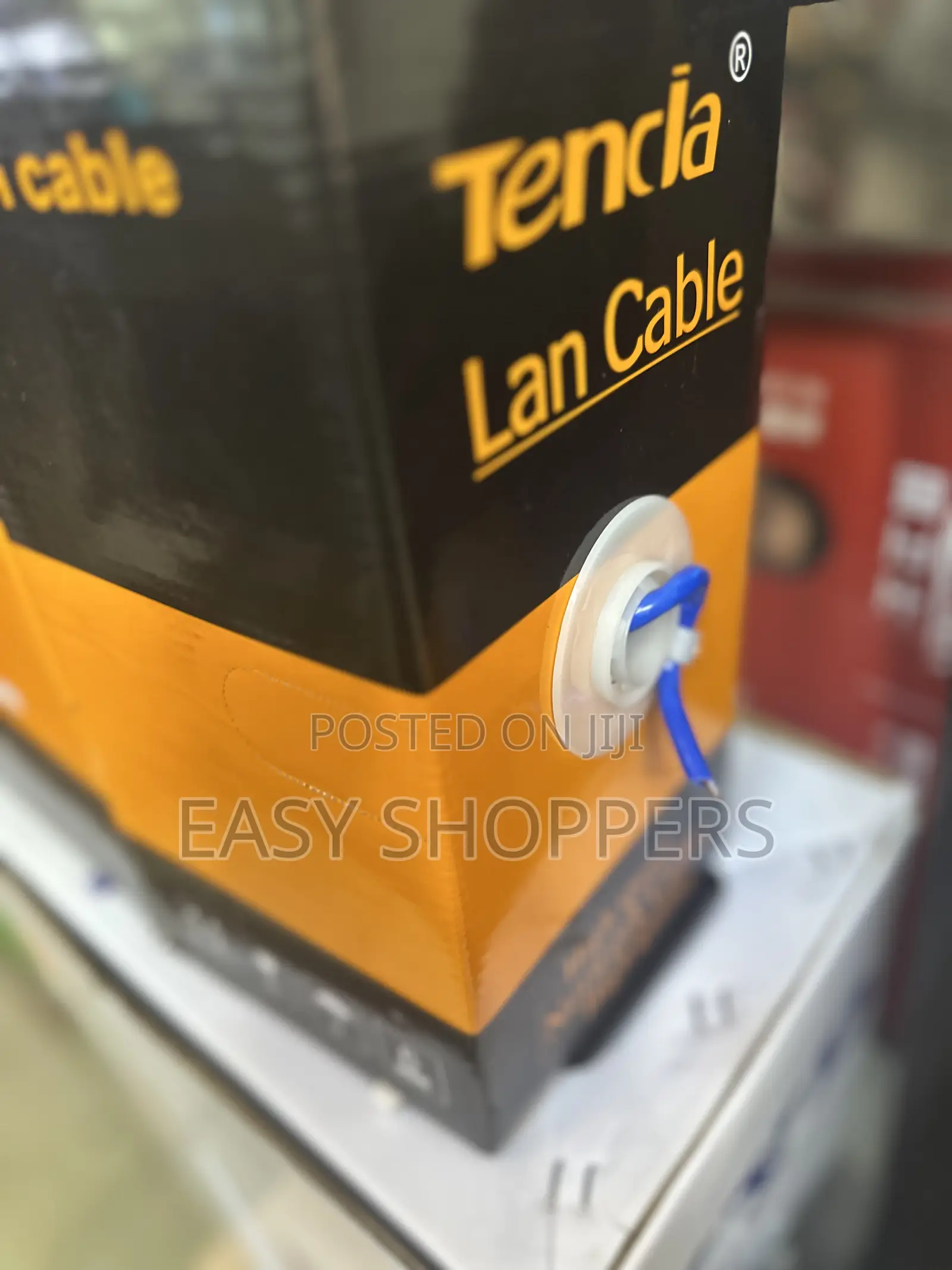 Tenda Cat6 Utp Network Cable 100m for Indoor Use.