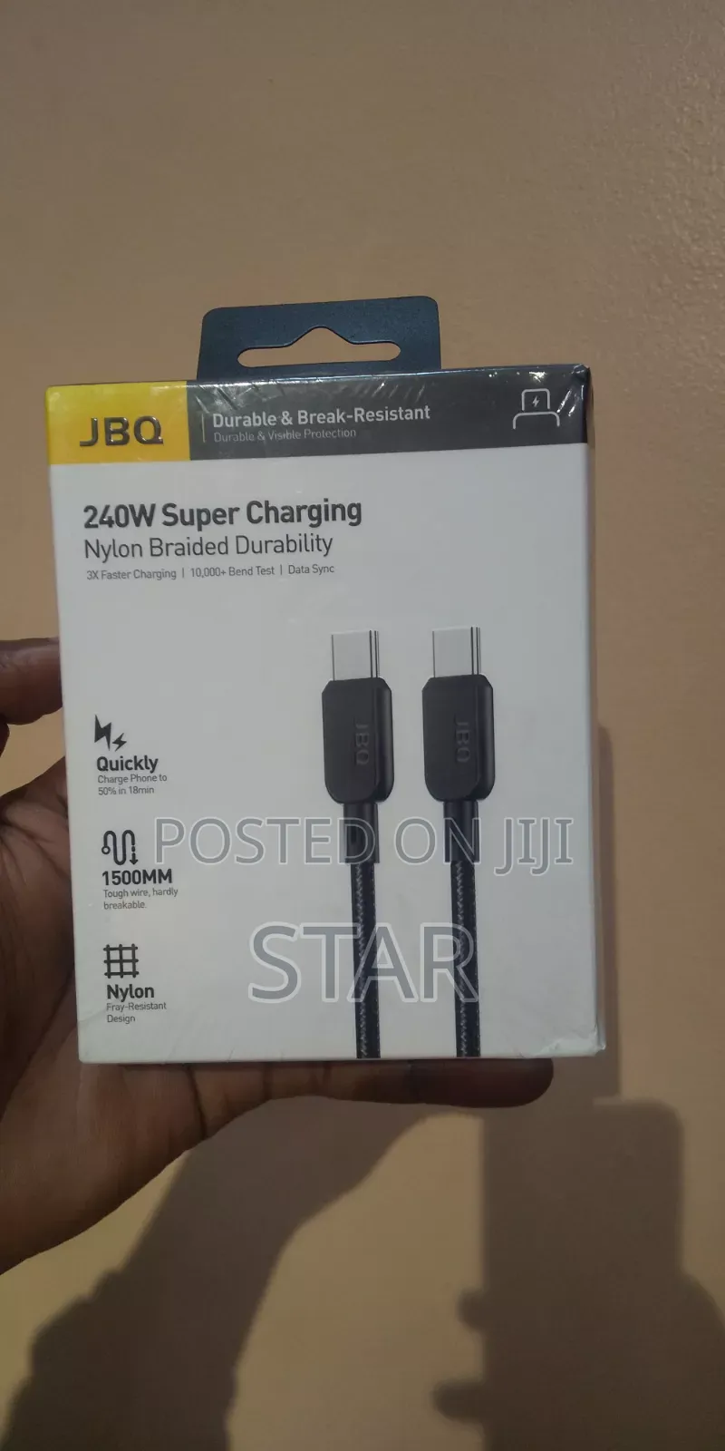 JBQ 240w Super Charging Cable
