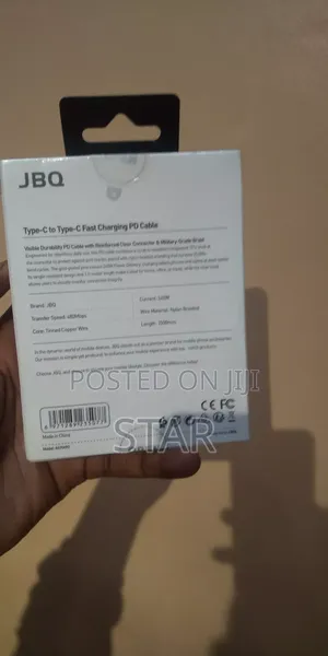 JBQ 240w Super Charging Cable