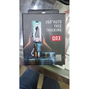 Q03 Ai Face Tracking Gimbal Stabilizer – 360° Rotation, Auto Follow