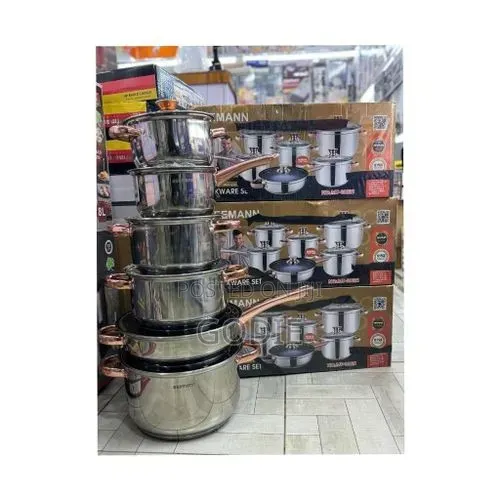 Seemann Pieces Heavy Cookware Saucepan Set - Multicolor