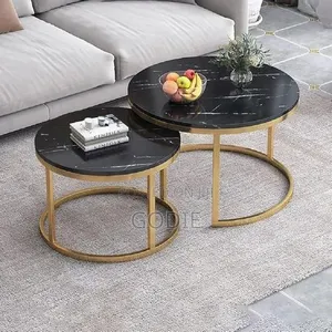 2 Pcs Modern Nesting Coffee Table